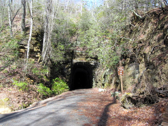 Stumphouse Tunnel & Issaqueena Falls