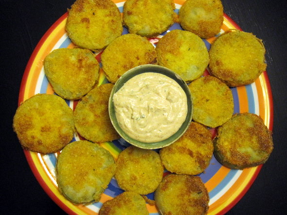 Fried Green Tomatoes With Cajun Rémoulade
