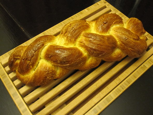Homemade Braided Challah Bread
