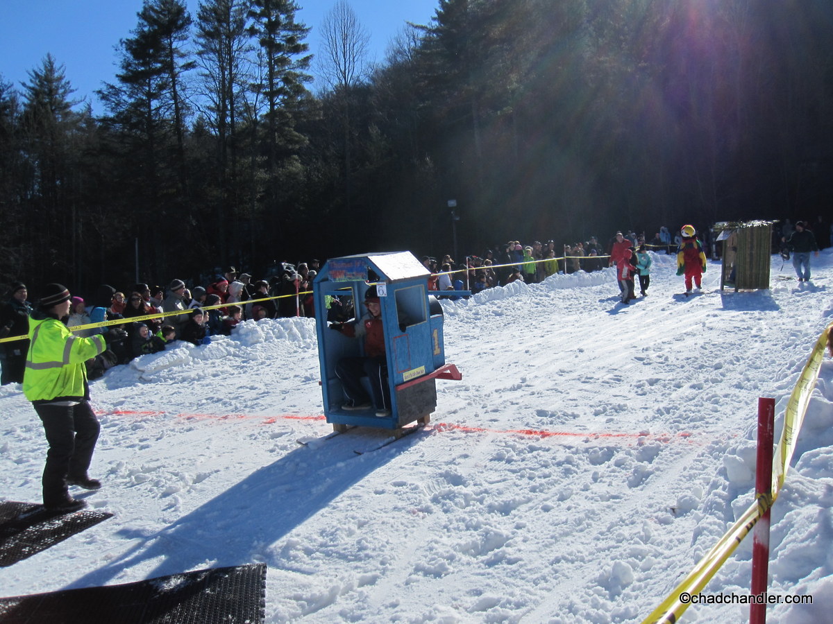The 7th Annual Great Sapphire Outhouse Race